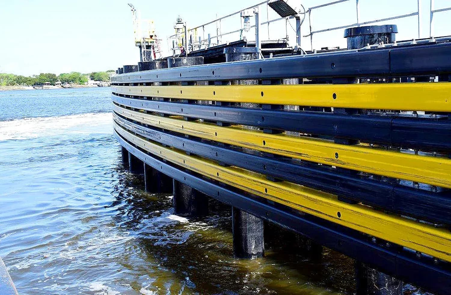 St. Johns River Ferry Fender / Slip Wall Rehabilitation (Phase II-III and related phases) project photo image 1
