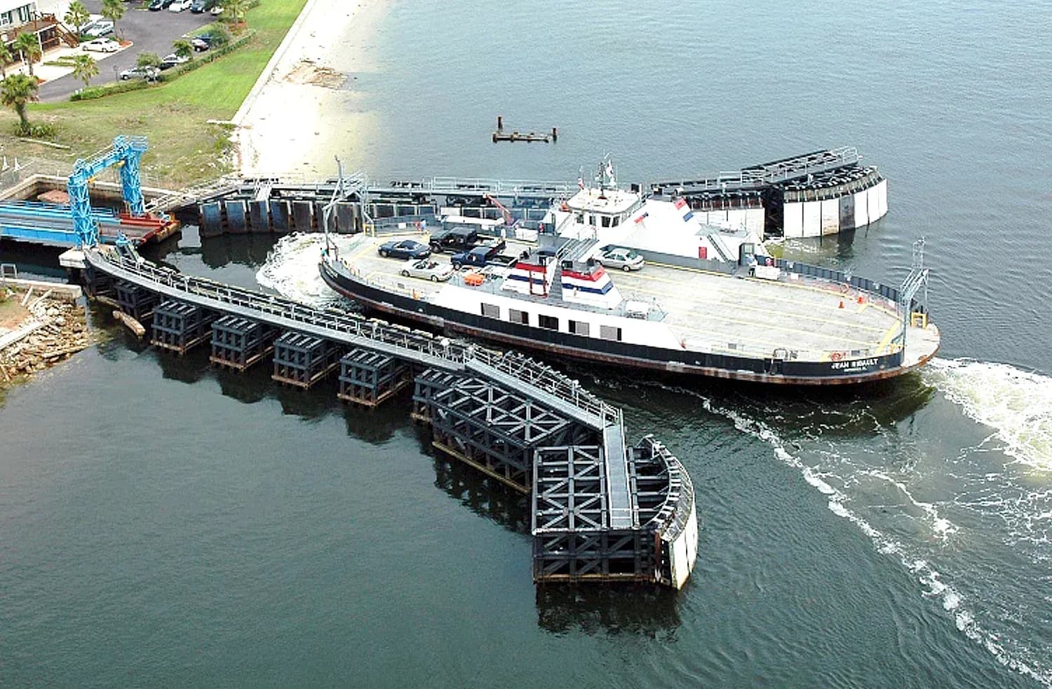 St. Johns River Ferry Fender / Slip Wall Rehabilitation (Phase II-III and related phases) project photo image 2