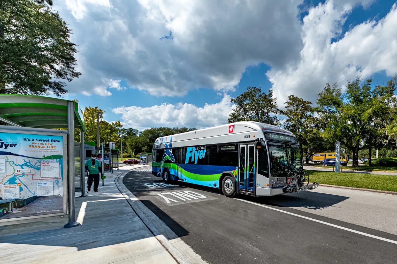 JTA Southwest BRT / First Coast Flyer Southwest Corridor (Orange Line) project photo